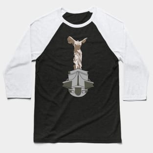 The Winged Victory Of Samothrace Baseball T-Shirt